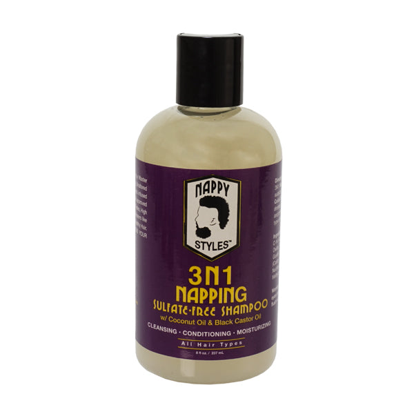 Nappy Styles 3N1 Napping Shampoo 8 Oz