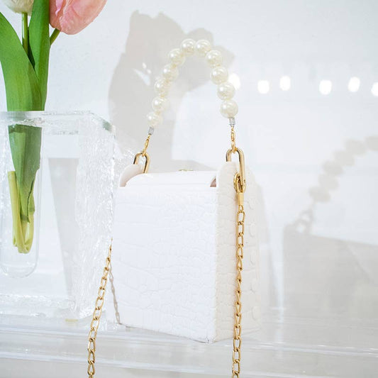 Pearl Portable Mini Bucket Bag