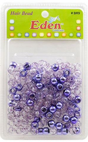 Eden Medium Round Hair Beads - Jumbo Pack #BR9