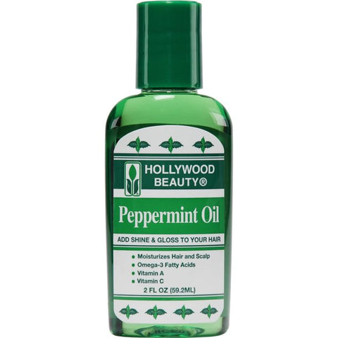Hollywood Beauty Peppermint Hair Oil, 2 Oz