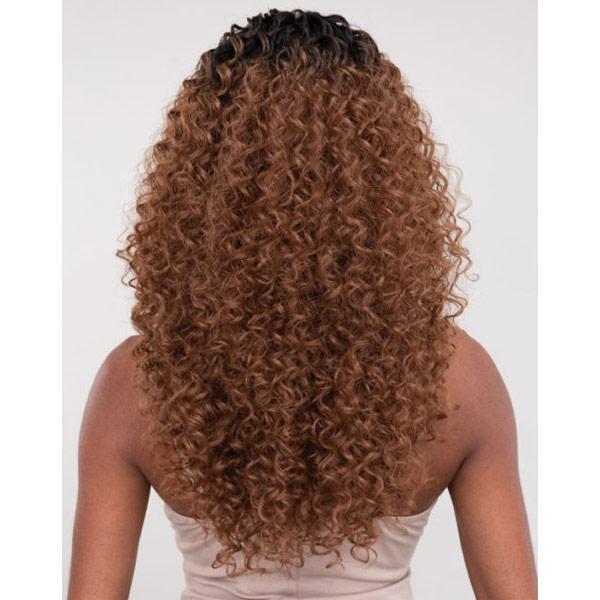 Janet Collection Synthetic Melt HD  Extended Part Swiss Lace Wig DEE