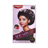Reversible Silky Satin Hair Cap