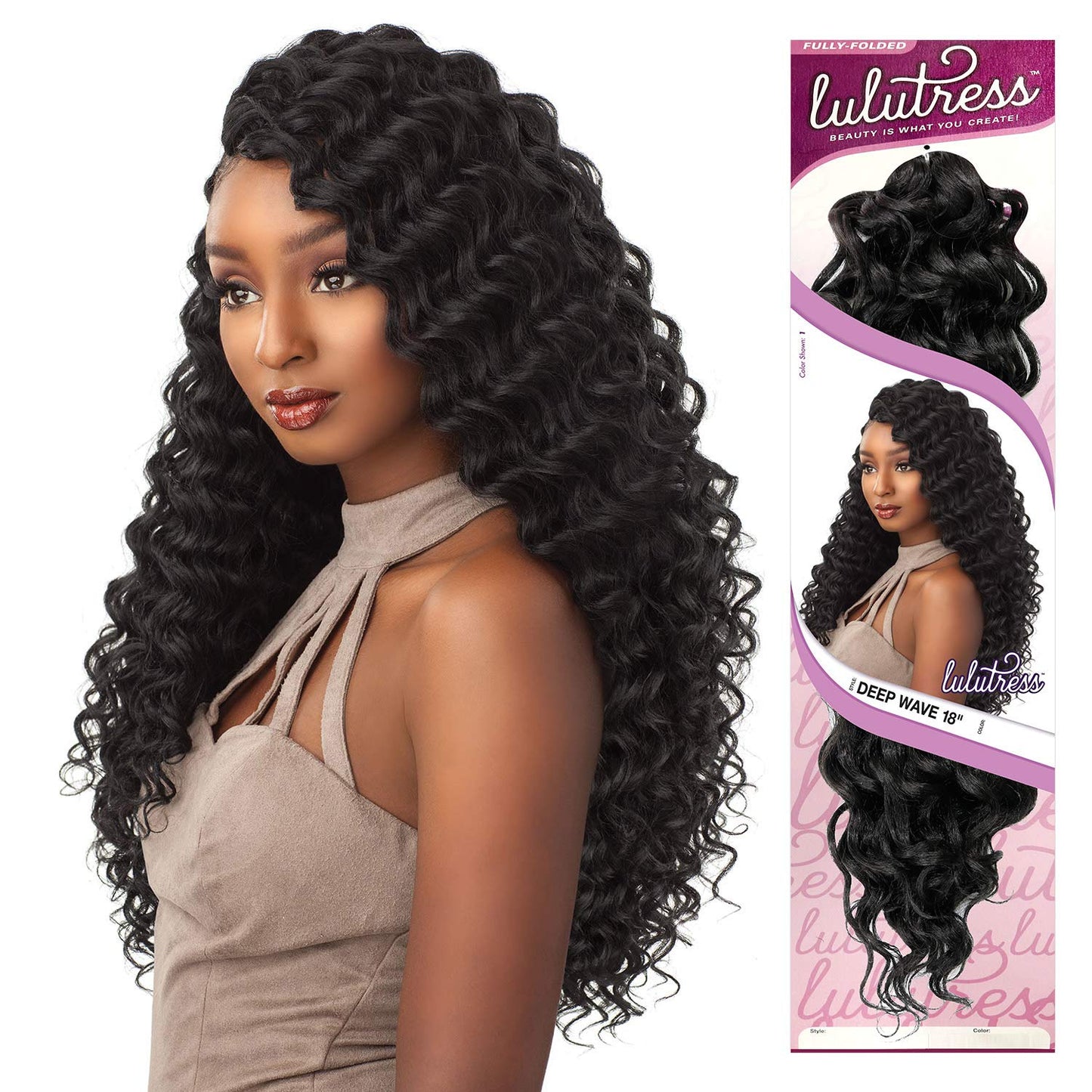 Sensational Lulutress Crochet Braid 18"