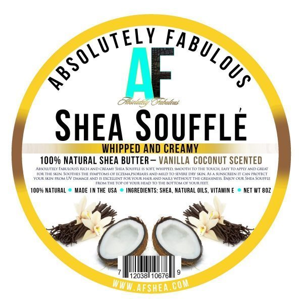 ABSOLUTELY FABULOUS SHEA SOUFFLE WHIPPED SHEA BUTTER 8OZ