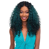 Janet Collection Synthetic Melt HD  Extended Part Swiss Lace Wig DEE