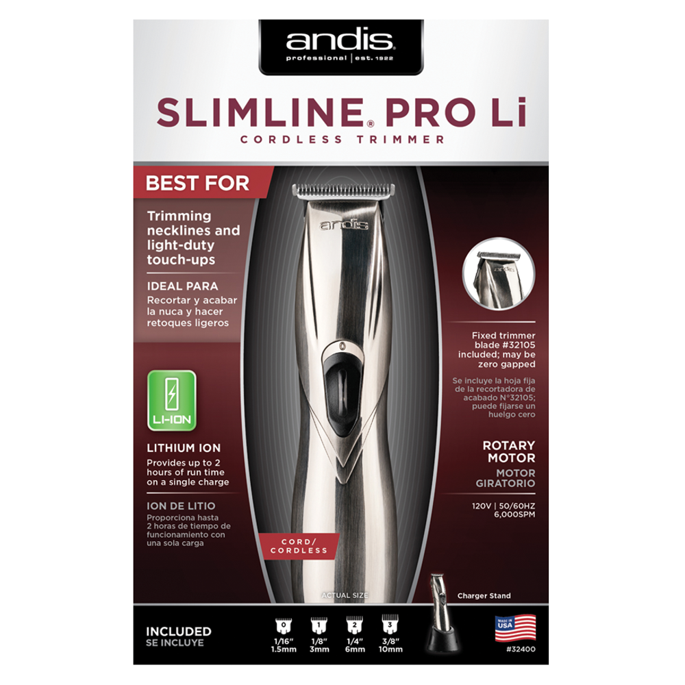 ANDIS 32400 SLIMLINE PRO LI T-BLADE TRIMMER