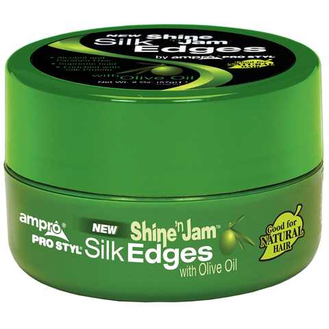 SHINE N' JAM SILK EDGES OLIVE OIL