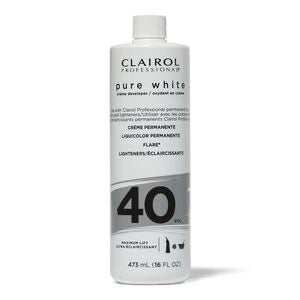 CLAIROL PROFESSIONAL Pure White 40 Volume Creme Developer 16oz