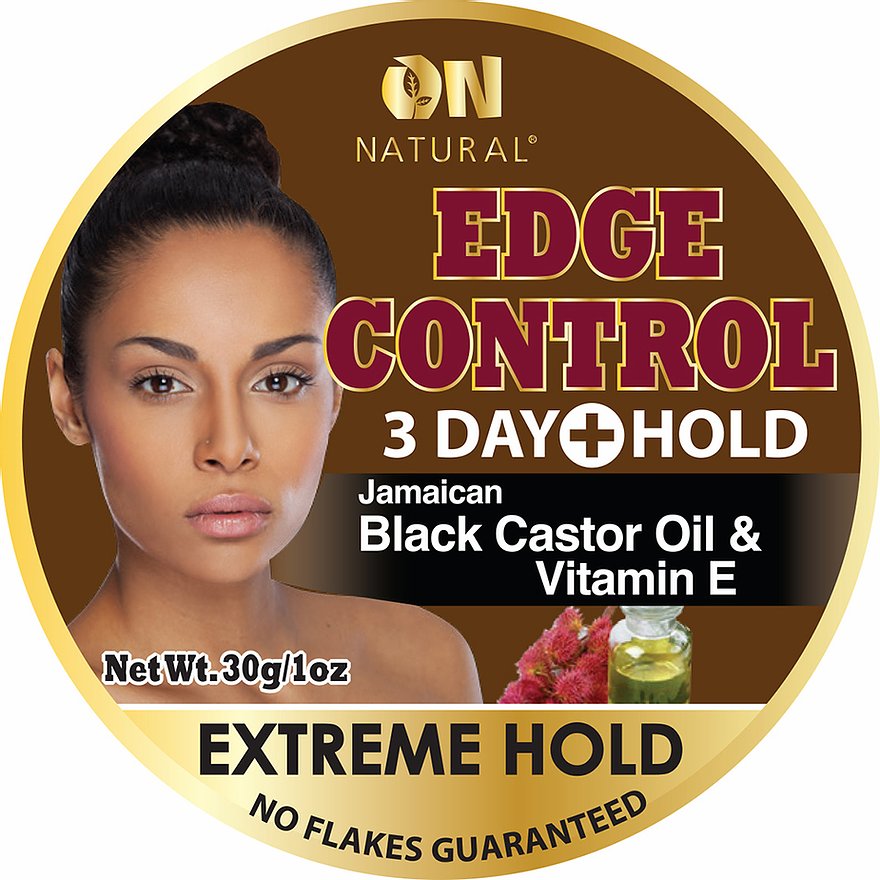 Edge Control Extreme Hold 3-Day+ Hold - Jamaican Black Castor Oil and Vitamin E