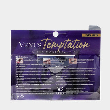VENUS TEMPTATION 25MM FAUX MINK 3D LASHES - MESMERIZE