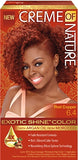 CREME OF NATURE Argan Oil HAIR COLOR RED COPPER 6.4