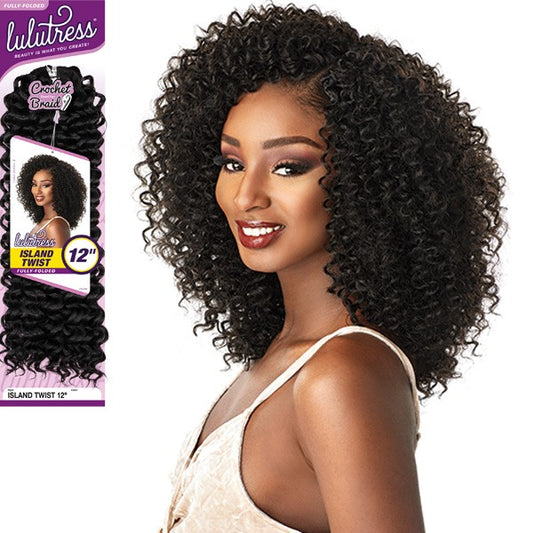 LULUTRESS CROCHET BRAID ISLAND TWIST 12”