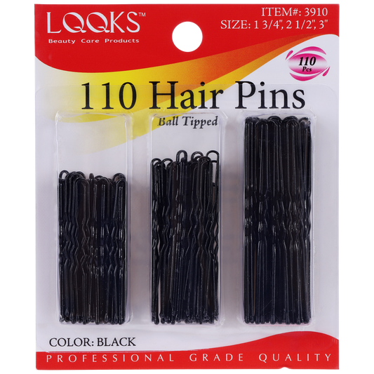 3 SIZE COMBO HAIR PIN 110CT