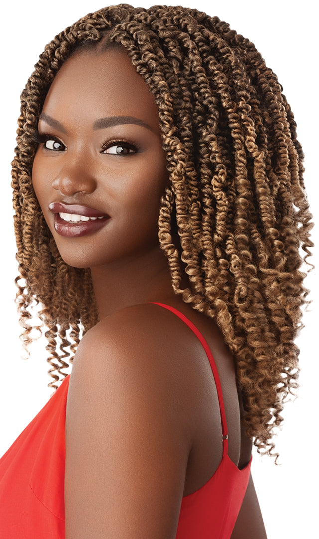 TWISTED UP CROCHET BRAID WAVY BOMB TWIST CURLY TIP 12"