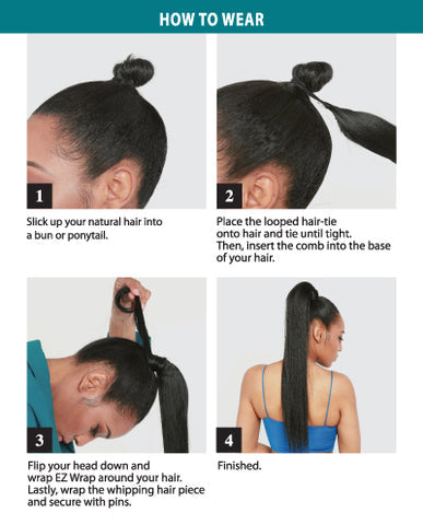 EZ-WRAP PONY SOFT CRIMP | Synthetic Ponytail