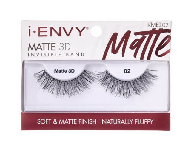 Iek Matte 3d Invisible Band Lashes