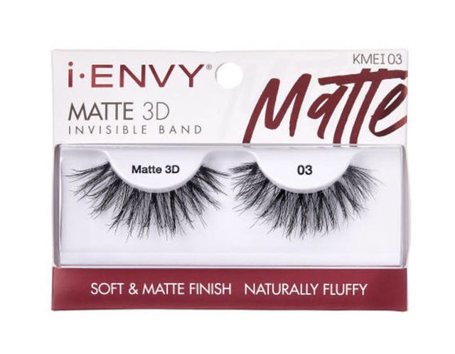 Iek Matte 3d Invisible Band Lashes