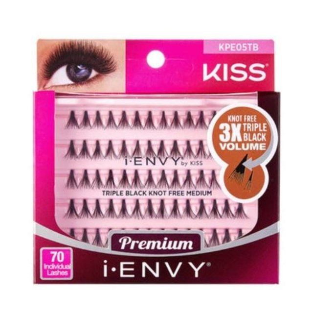 Iek Triple Black Knot Free 70 Pc Individual Lashes