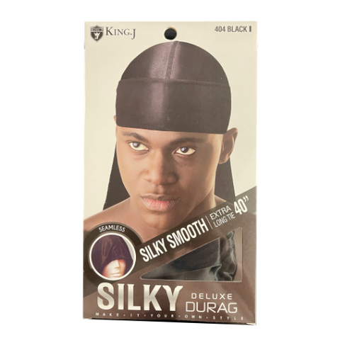 Silky Deluxe Durag (Black) #404