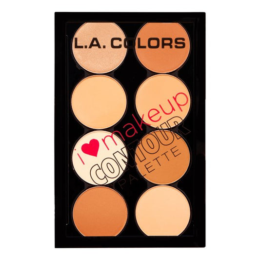 L.A. COLORS HEART MAKEUP CONTOUR PALETTE