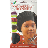 Donna Premium Collection Kids Comfort Band Bonnet Black 11232