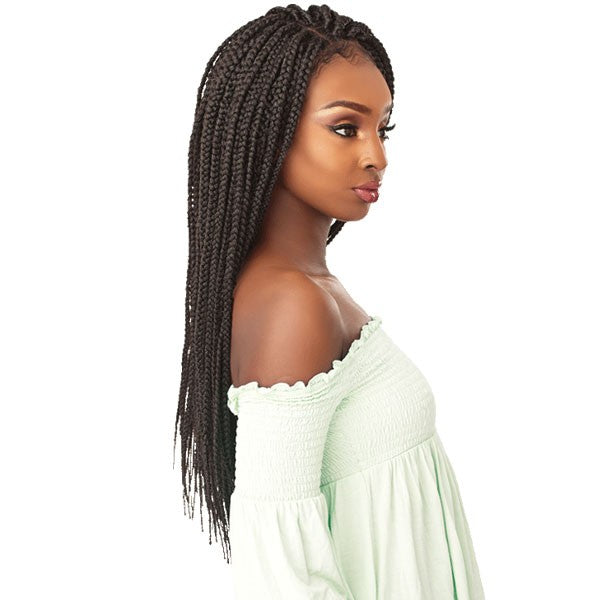 SENSATIONNEL CLOUD 9 4X4 PART SWISS LACE WIG BOX BRAID LARGE