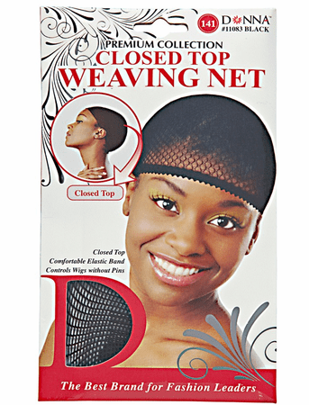 Donna Collection Closed Top Weaving Net Black 11083 – Taylor Made Beauty  Supply