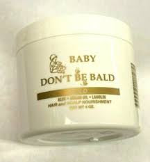 Baby Don't Be Bald GOLD Hair Nourishing Formula