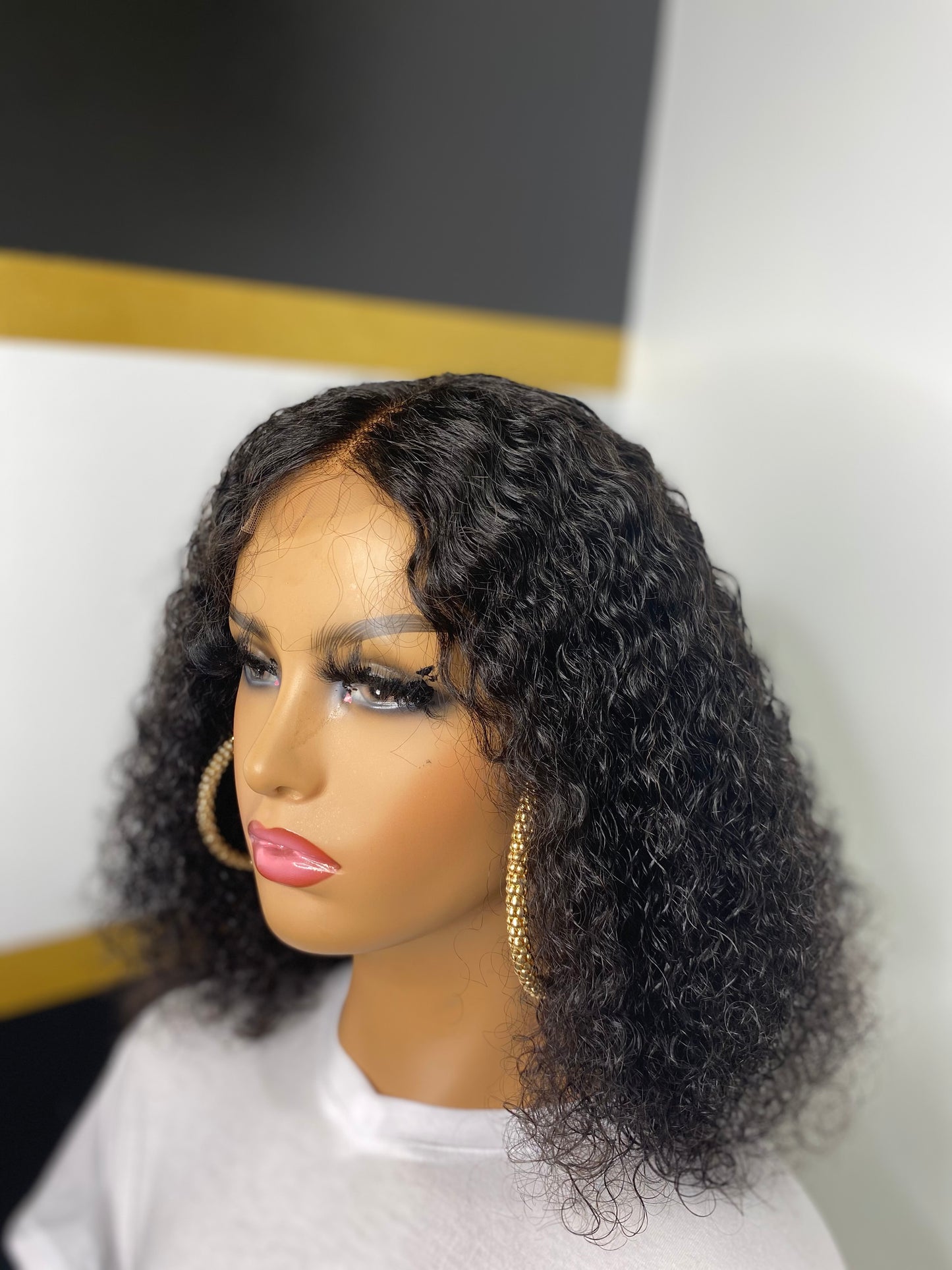 TM Curly Bob Closure Unit