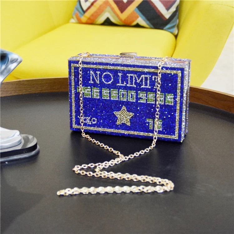 Bling No Limit Clutch  Bag