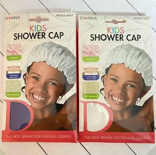 Donna Premium Kids Shower Cap - Assorted #11203