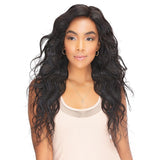 Janet Collection Melt 100%  Human Hair  Brazilian Straight 3PCS + 13" x 5" HD Frontal