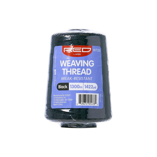 RED Weaving Thread Black 1300M