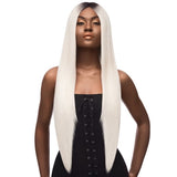 OUTRE SYNTHETIC HAIR SWISS I PART LACE FRONT WIG EMILIA 32 INCH