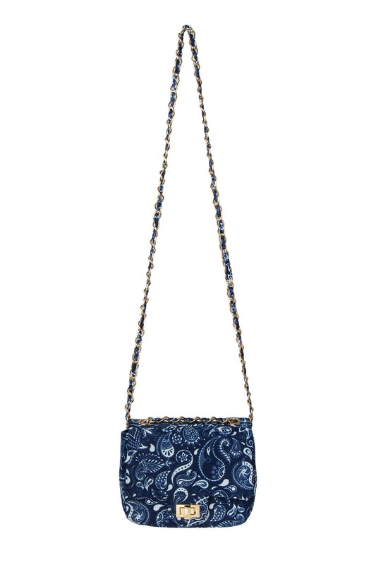 Crossbody Chainlink Bandana Handbag