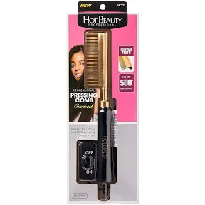 HOT BEAUTY PROFESSIONAL | Curved Pressing Comb