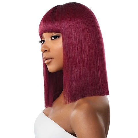 Outre Synthetic Hair Full Cap Quick Weave Complete Cap Bang Jodie