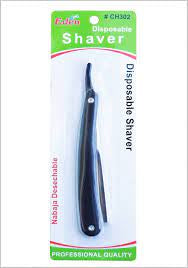 CH302 EDEN BLACK DISPOSABLE SHAVER