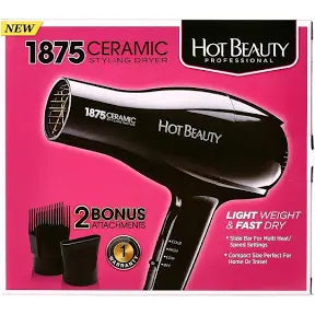 Hot Beauty Professional 1875 Ceramic Styling Dryer