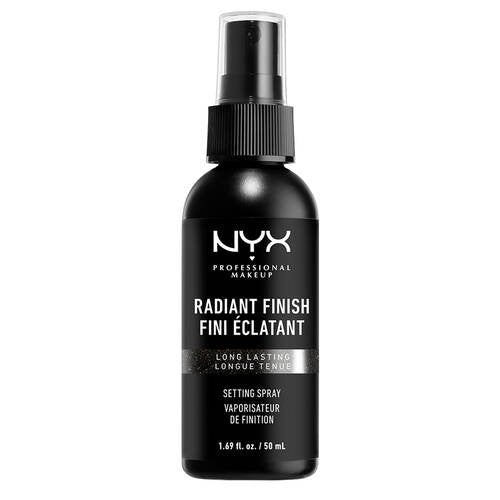 RADIANT FINISH SETTING SPRAY With Warm-Toned Micropearls