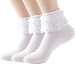 Ribbons and Lace Socks