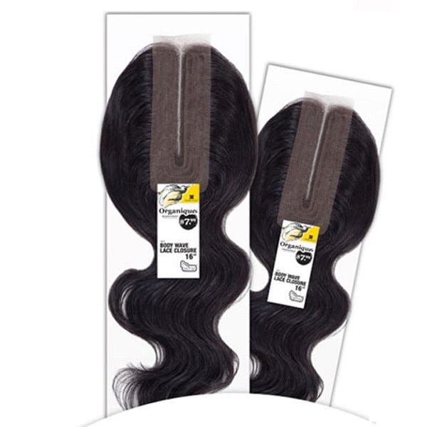 ORGANIQUE MASTERMIX 4X4 LACE CLOSURE BODYWAVE 16"