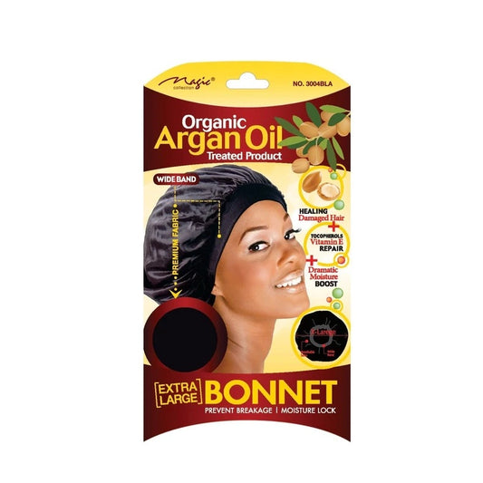 Argan Oil BONNET BLACK XL