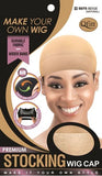 Qfitt Premium Stocking Wig Cap 5075 (Beige)