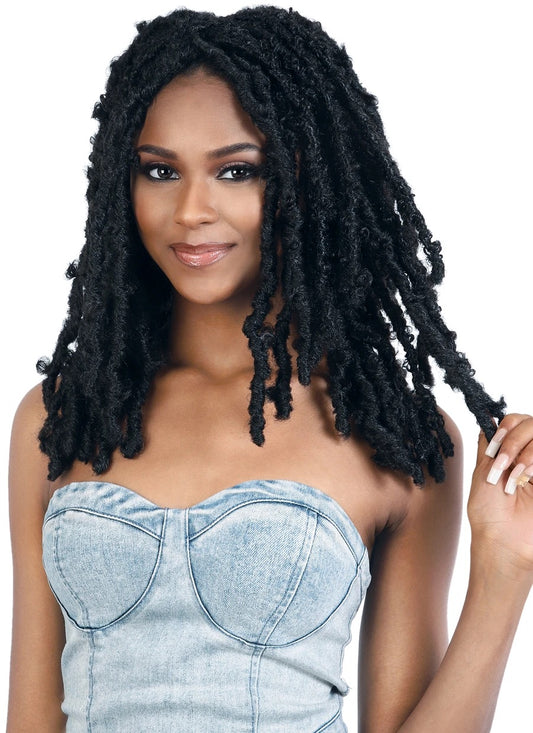 Butterfly Faux Locs Crochet Braid 12”