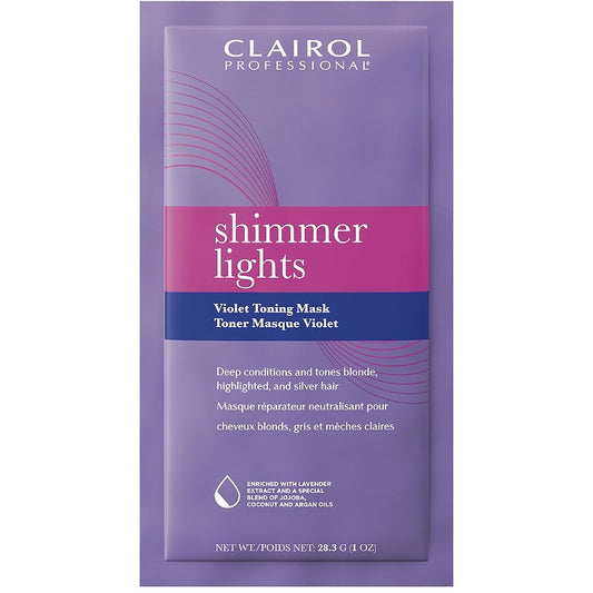 SHIMMER LIGHTS VIOLET MASK