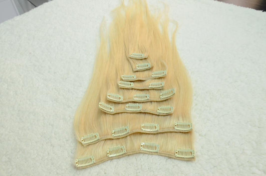 Clip In Extensions 613 Blonde