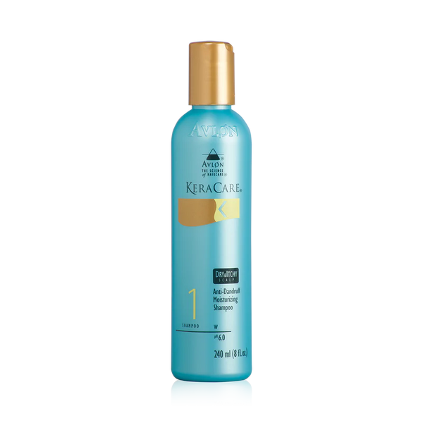 Keracare Dry & Itchy Scalp ANTI-Dandruff Moisturizing Shampoo 8oz