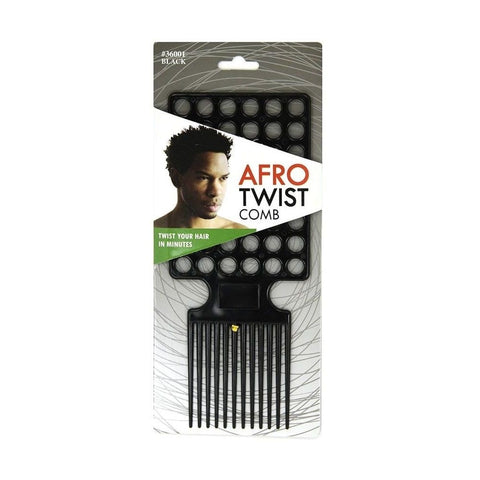 Donna Afro Twist Comb - Black #36001