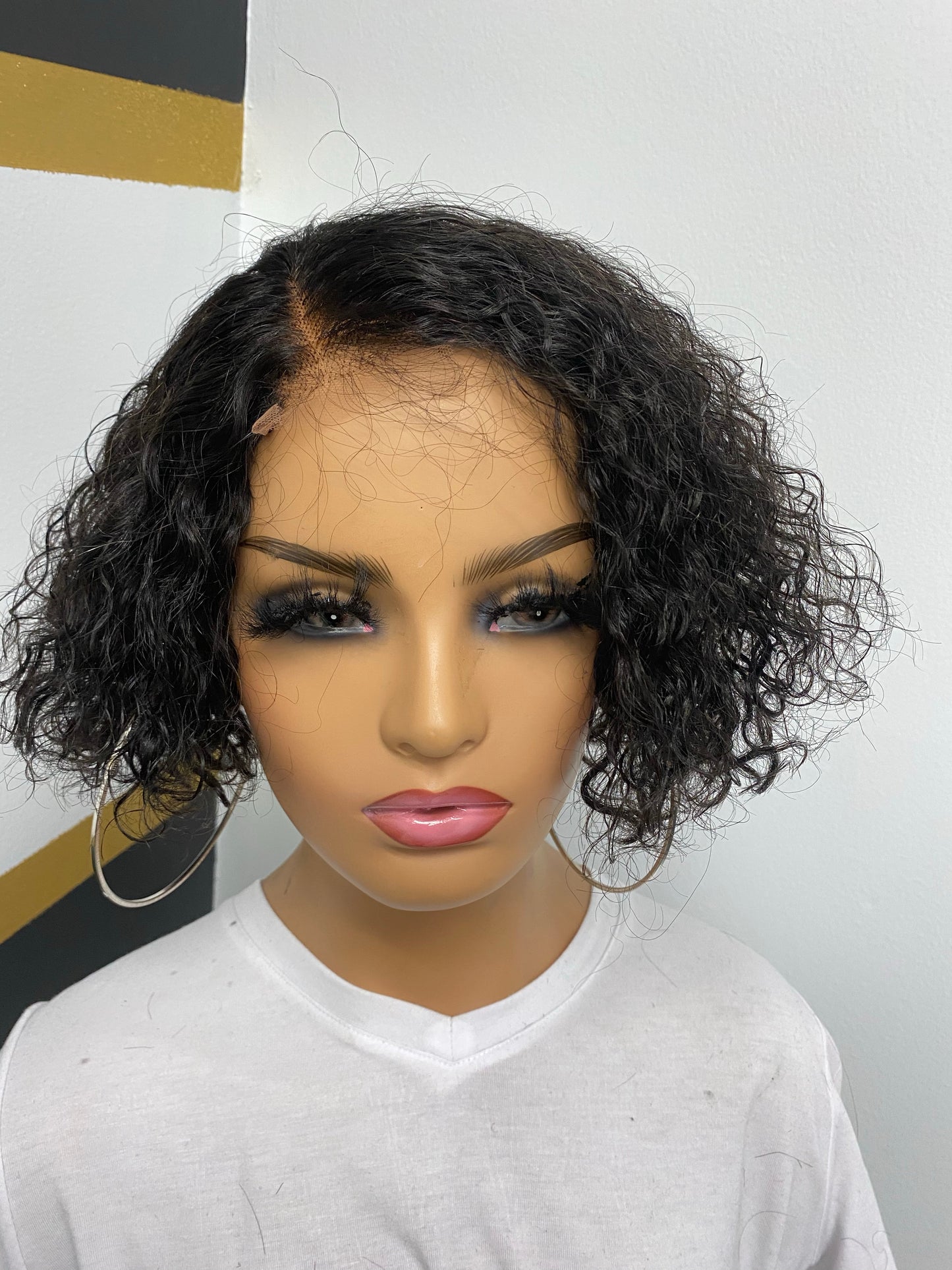 TM Curly Bob Wig